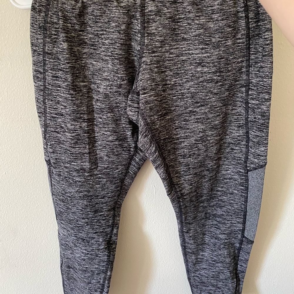 PINK cozy workout leggings